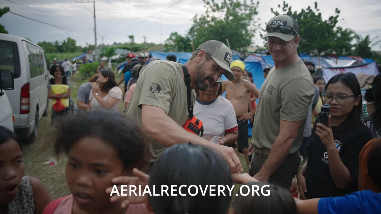 Aerial Recovery field work
