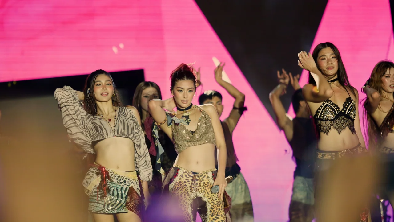 Live dance performance at UNFILTERED Concert